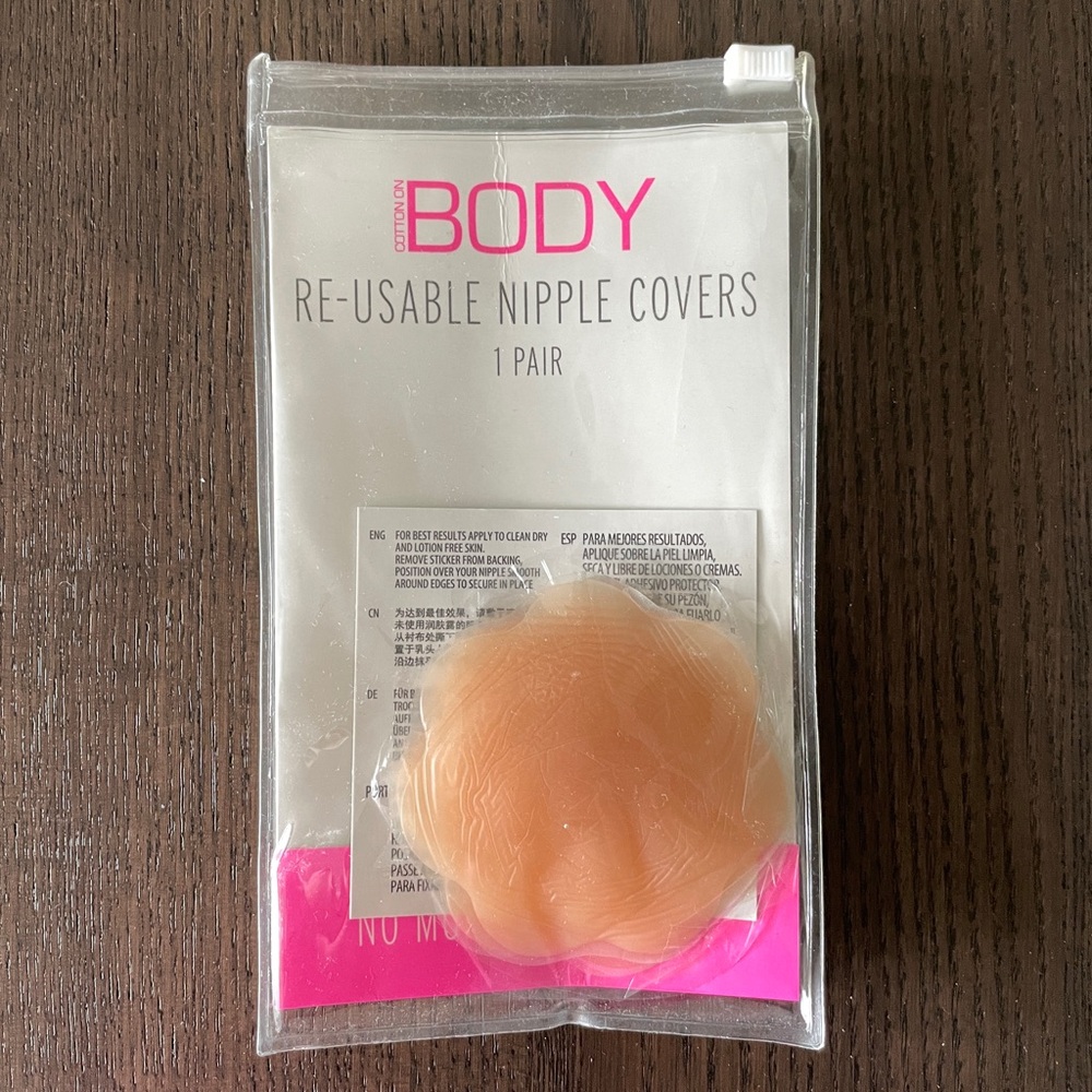 FREE w purchase | NEW Reusable Nipple Covers
